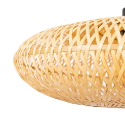 Orientalische Hängelampe Bambus 50 cm - Ostrava