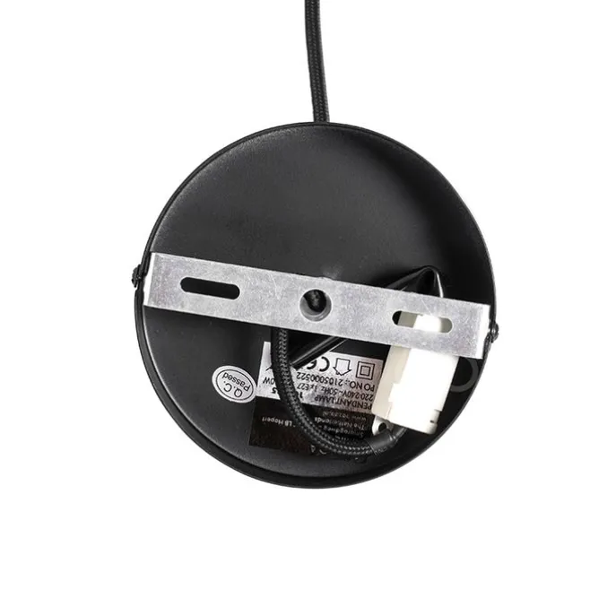 Orientalische Hängelampe braun Stoff 35 cm - Rob