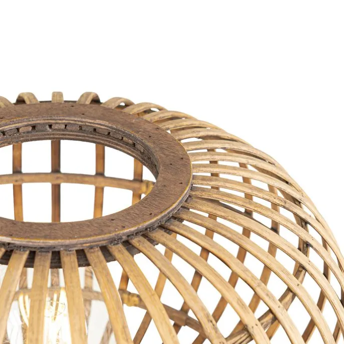 Orientalische Hängelampe Bambus 2-flammig - Amira