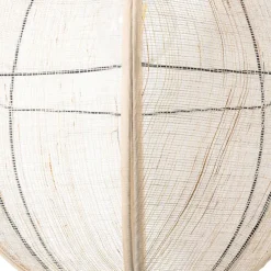 Orientalische Hängelampe braun Stoff 46 cm - Rob