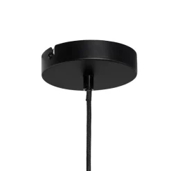 Orientalische Hängelampe braun Stoff 46 cm - Rob