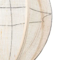 Orientalische Hängelampe braun Stoff 46 cm - Rob