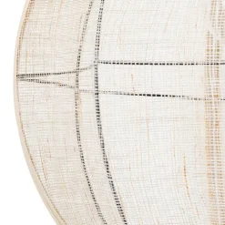 Orientalische Hängelampe braun Stoff 46 cm - Rob