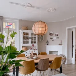 Orientalische Hängelampe braun 50 cm - Pascal