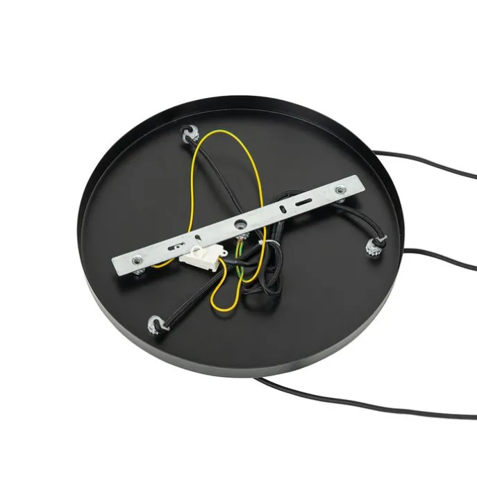 Orientalische Hängelampe Bambus 3-flammig rund - Amira