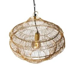 Orientalische Hängelampe Gold 45 cm x 40 cm - Vadi