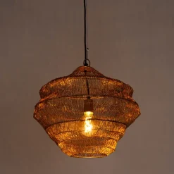 Orientalische Hängelampe Gold 45 cm x 40 cm - Vadi