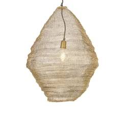 Orientalische Hängelampe Gold 60 cm - Nidum