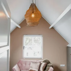 Orientalische Hängelampe Gold 60 cm - Nidum