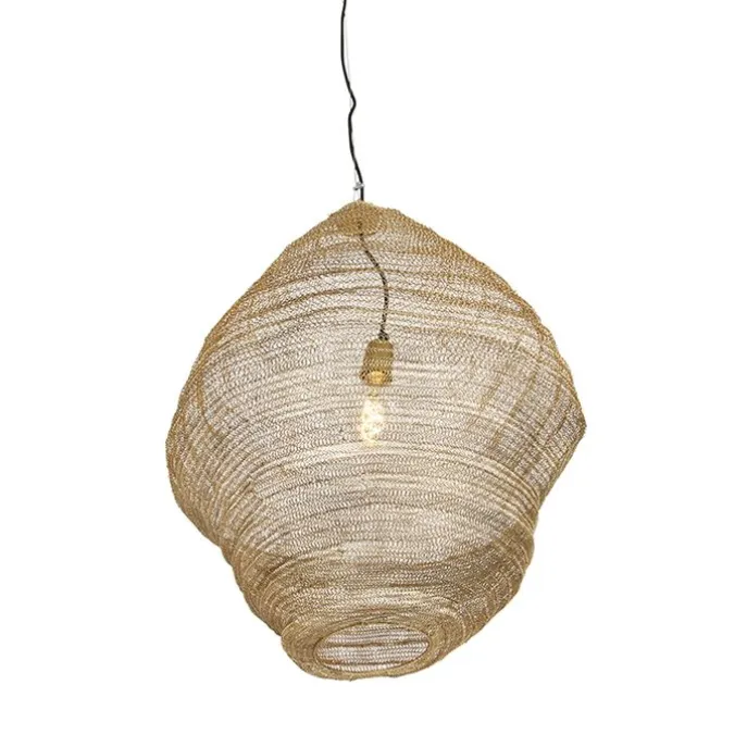 Orientalische Hängelampe Gold 60 cm - Nidum