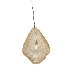 Orientalische Hängelampe Gold 60 cm - Nidum