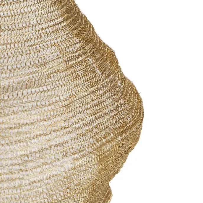 Orientalische Hängelampe Gold 60 cm - Nidum L.