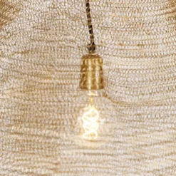 Orientalische Hängelampe Gold 60 cm - Nidum L.