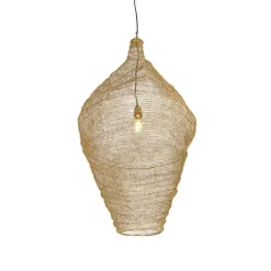 Orientalische Hängelampe Gold 60 cm - Nidum L.
