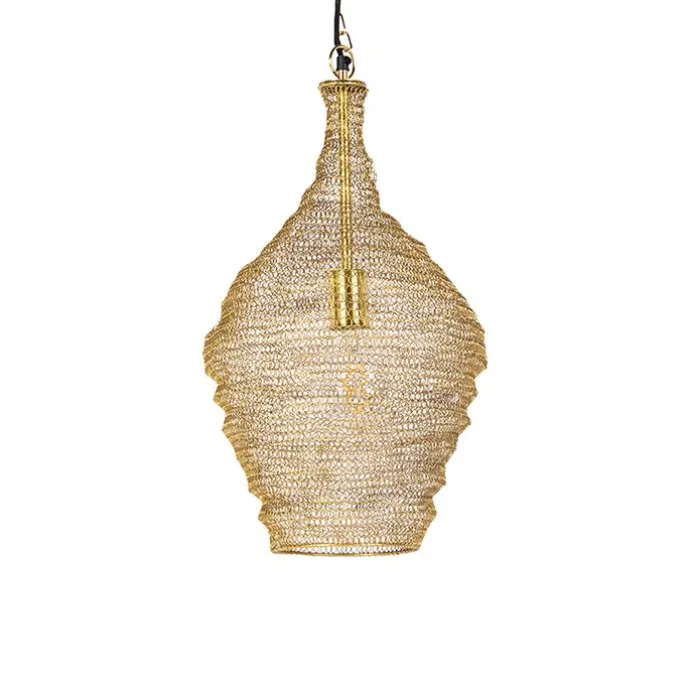 Orientalische Hängelampe Gold 30 cm - Nidum