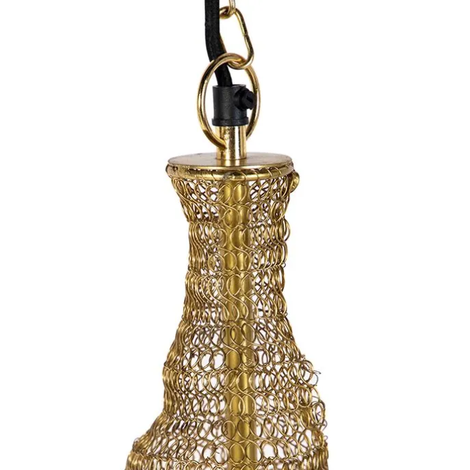 Orientalische Hängelampe Gold 30 cm - Nidum