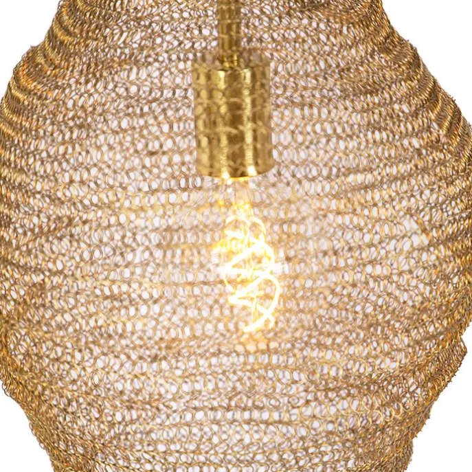 Orientalische Hängelampe Gold 30 cm - Nidum