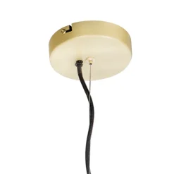 Orientalische Hängelampe Gold - Nidum Rombo