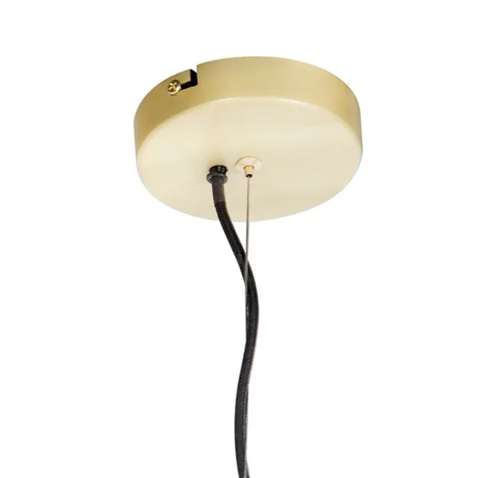 Orientalische Hängelampe Gold - Nidum Rombo