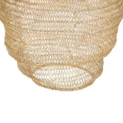 Orientalische Hängelampe Gold - Nidum Rombo