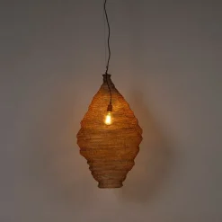 Orientalische Hängelampe Gold 90 cm - Nidum