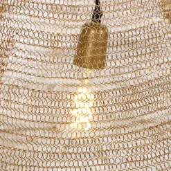 Orientalische Hängelampe Gold 90 cm - Nidum