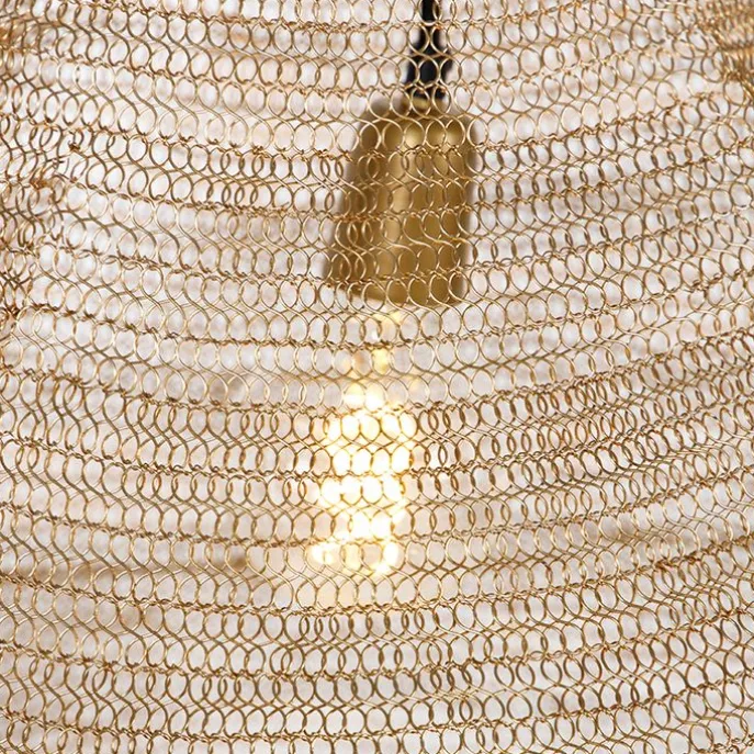 Orientalische Hängelampe Gold 90 cm - Nidum