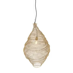Orientalische Hängelampe Gold 90 cm - Nidum