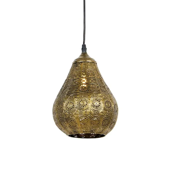Orientalische Hängelampe Gold 17,5cm - Billa Dia