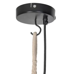 Orientalische Hängelampe natur 50 cm - Leonard