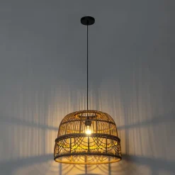 Orientalische Hängelampe Rattan 49 cm - Michelle