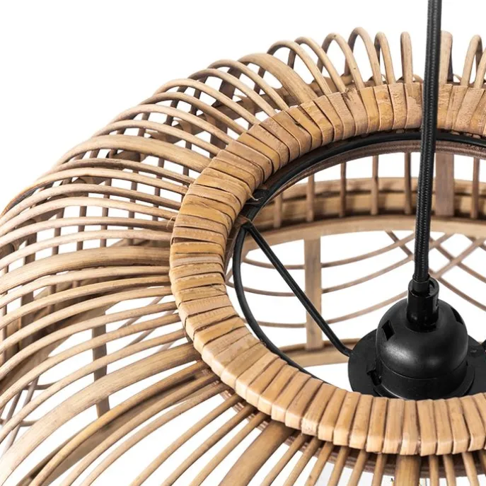 Orientalische Hängelampe Rattan 49 cm - Michelle