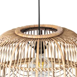 Orientalische Hängelampe Rattan 49 cm - Michelle