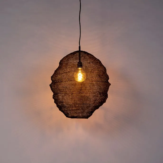 Orientalische Hängelampe schwarz - Nidum Gran