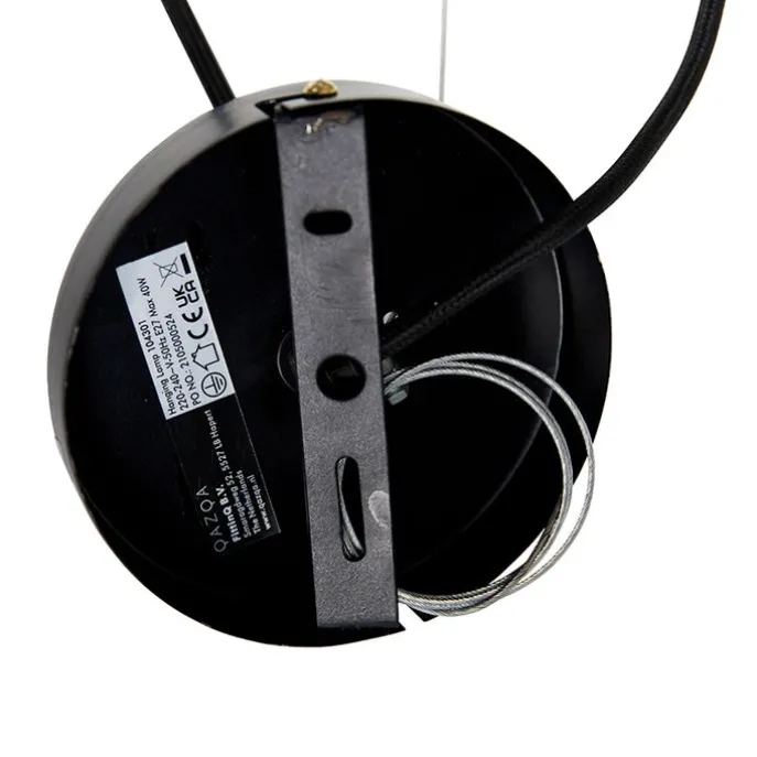 Orientalische Hängelampe schwarz 45 cm x 40 cm - Vadi