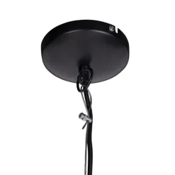 Orientalische Hängelampe schwarz mit Gold 45 cm - Radiante