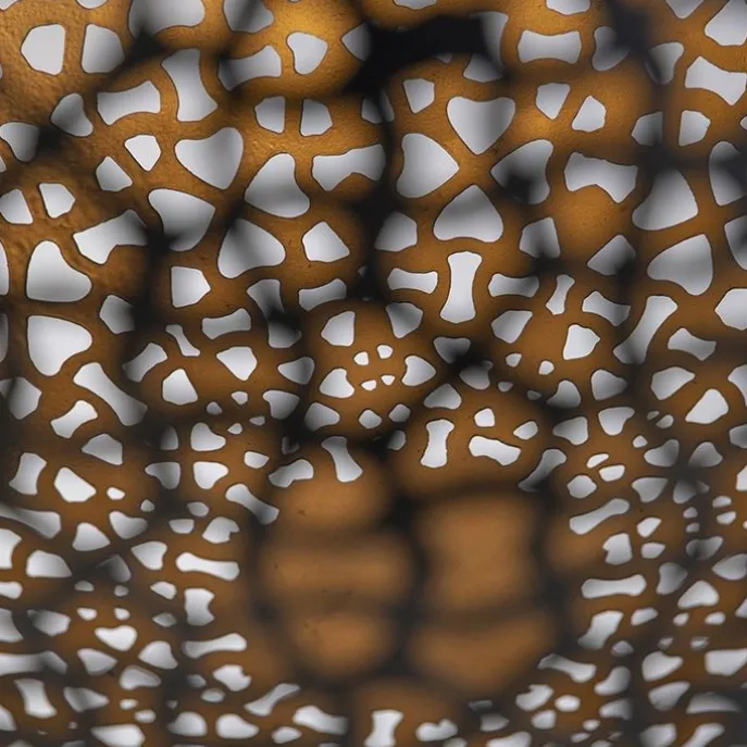 Orientalische Hängelampe schwarz mit Gold 45 cm - Radiante