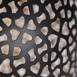 Orientalische Hängelampe schwarz mit Gold 45 cm - Radiante