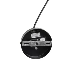 Orientalische Hängelampe schwarz mit Gold 28 cm - Japke