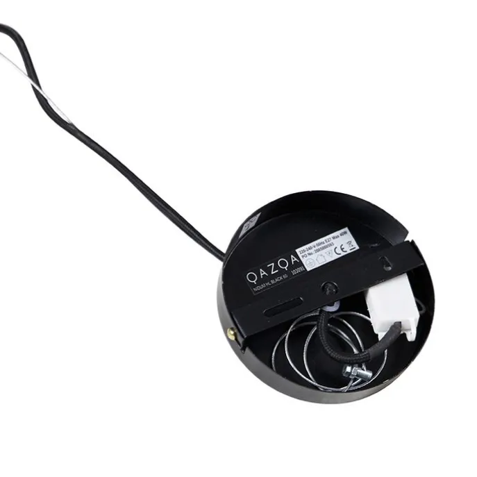 Orientalische Hängelampe schwarz 60 cm - Nidum