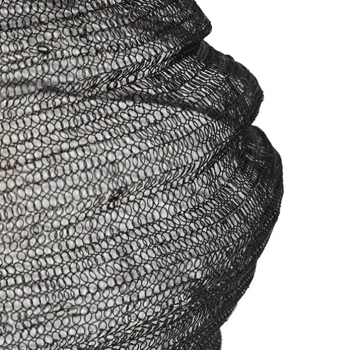 Orientalische Hängelampe schwarz 60 cm - Nidum