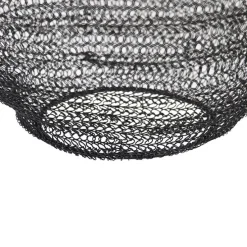 Orientalische Hängelampe schwarz 60 cm - Nidum