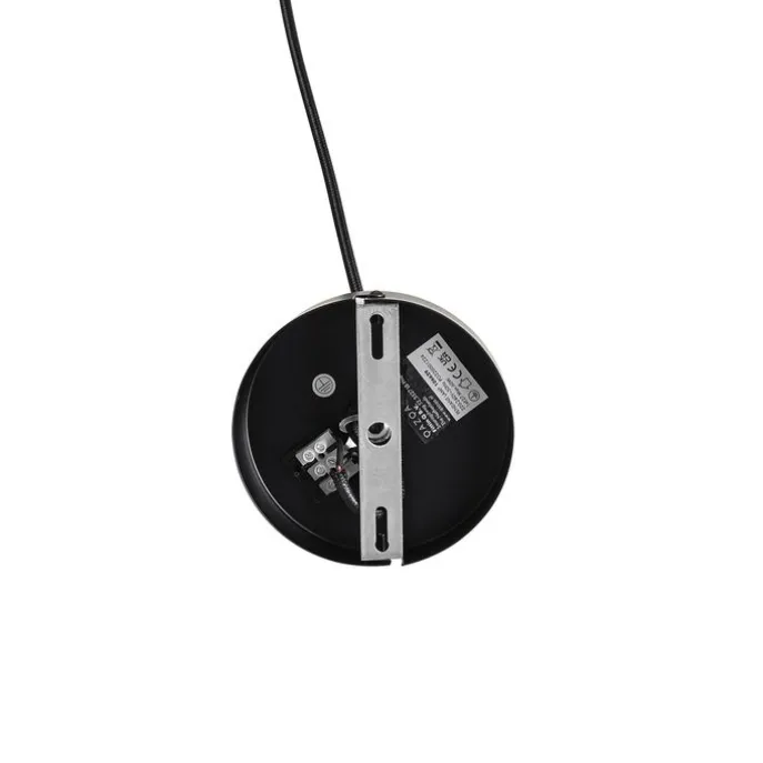 Orientalische Hängelampe schwarz mit Gold 35 cm - Japke