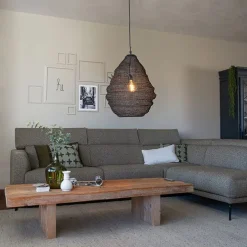 Orientalische Hängelampe schwarz 45 cm - Nidum