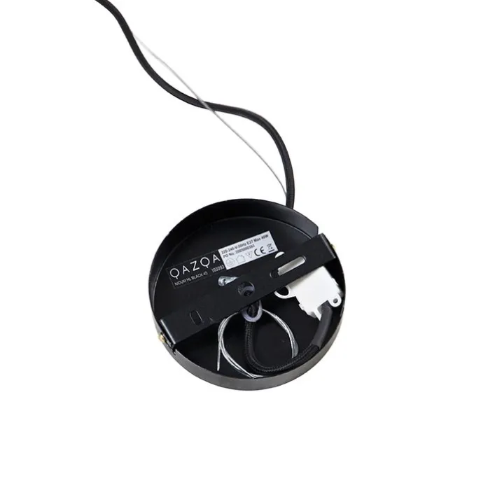 Orientalische Hängelampe schwarz 45 cm - Nidum