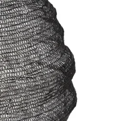 Orientalische Hängelampe schwarz 45 cm - Nidum