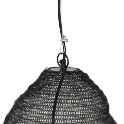 Orientalische Hängelampe schwarz 45 cm - Nidum