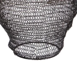 Orientalische Hängelampe schwarz - Nidum Rombo