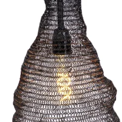 Orientalische Hängelampe schwarz - Nidum Rombo