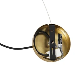 Orientalische Pendelleuchte Gold - Nidum